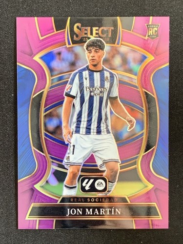 Jon Martin 2025 Panini Select Purple Prizm /125