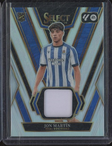 Jon Martin 2025 Panini Select Silver Prizm