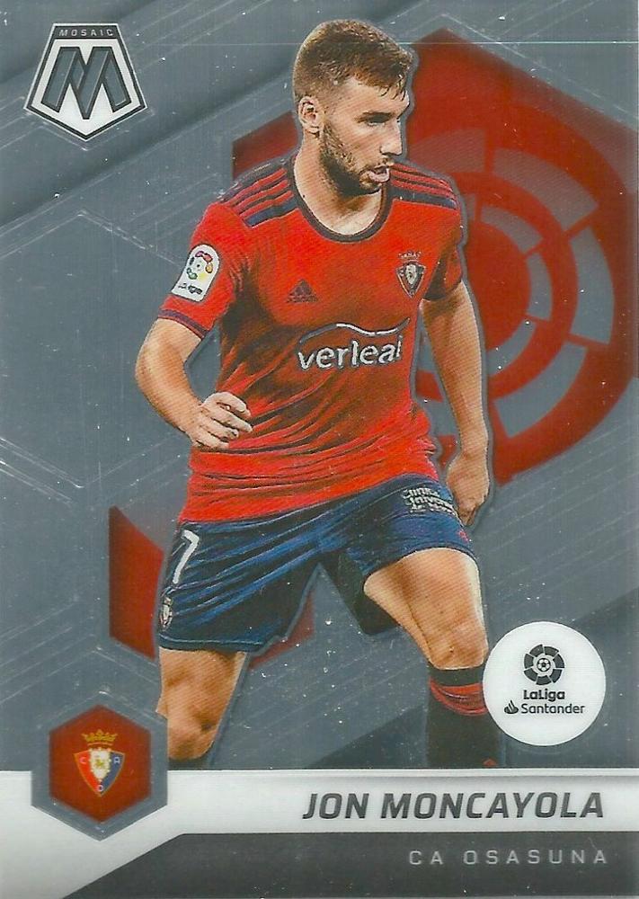 Jon Moncayola 2021 Panini Mosaic La Liga