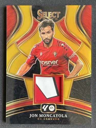 Jon Moncayola 2026 Panini Select Gold /10
