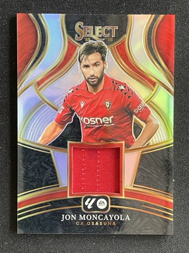 Jon Moncayola 2026 Panini Select Silver
