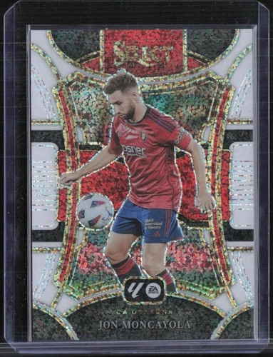 Jon Moncayola 2023 Panini Select White Sparkle