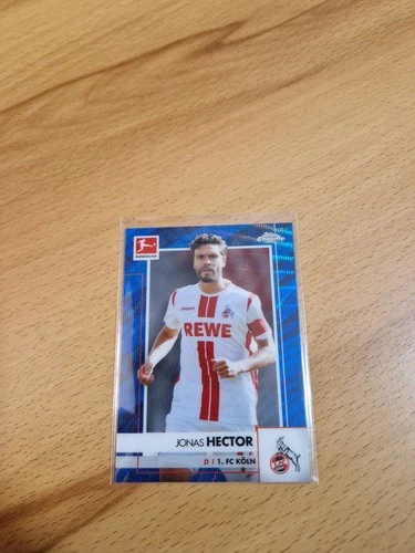 Jonas Hector 2020 Topps Chrome Blue Wave /150