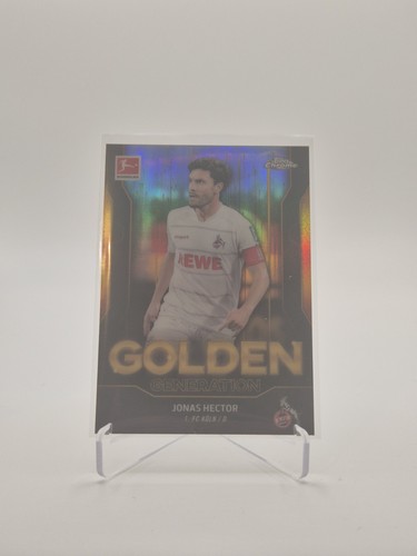 Jonas Hector 2021 Topps Chrome Bundesliga Gold