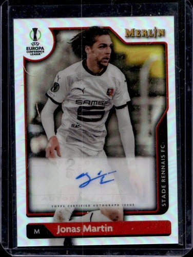 Jonas Martin 2021 Topps Merlin Chrome