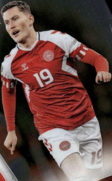 Jonas Wind 2024 Topps Chrome UEFA EURO