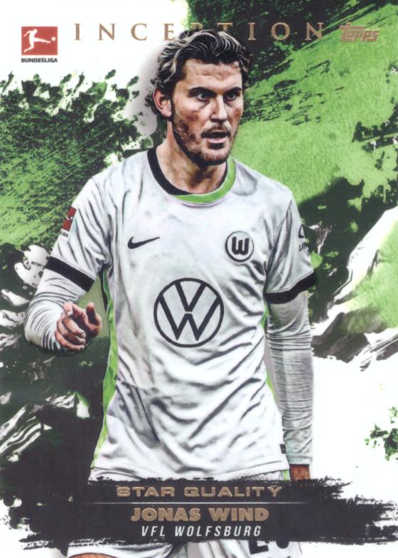 Jonas Wind 2024 Topps Inception Bundesliga