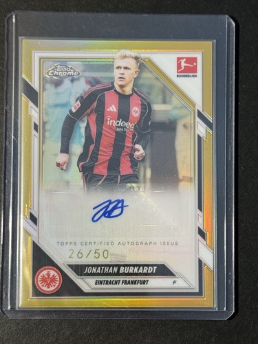 Jonathan Burkardt 2025 Topps Chrome /50