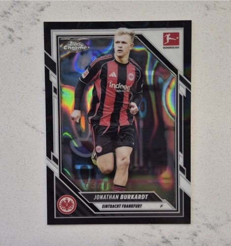 Jonathan Burkardt 2025 Panini Chrome Black /10