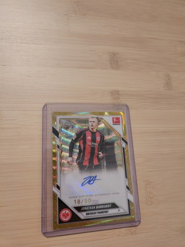 Jonathan Burkardt 2025 Topps Chrome Bundesliga /50