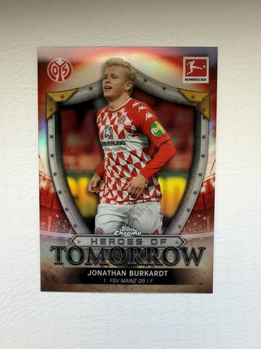 Jonathan Burkardt 2021 Topps Chrome Bundesliga