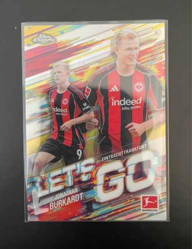 Jonathan Burkardt 2026 Topps Chrome Bundesliga LG-15