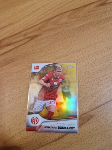 Jonathan Burkardt 2022 Topps Chrome Gold /50