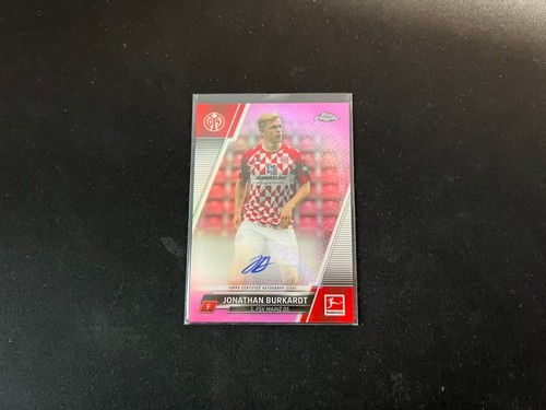Jonathan Burkardt 2022 Topps Chrome Pink /75