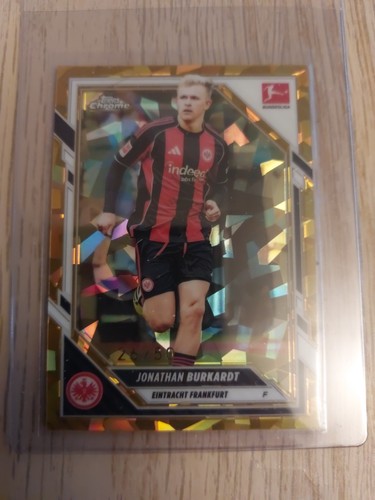 Jonathan Burkardt 2025 Topps Chrome Sapphire /50
