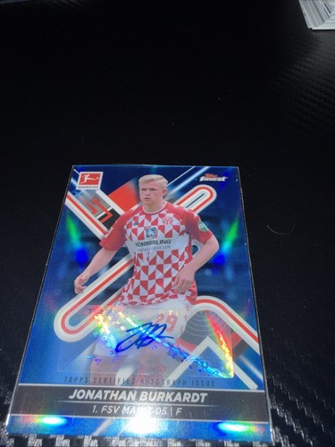 Jonathan Burkardt 2021 Topps Finest 08/65