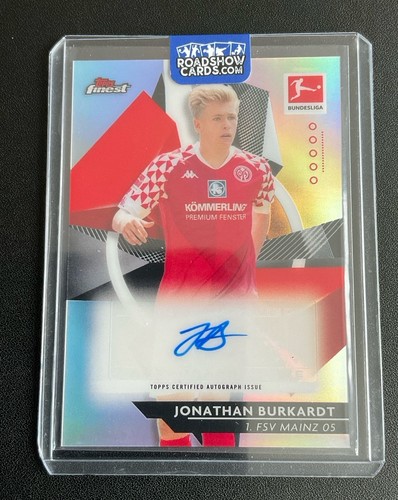 Jonathan Burkardt 2021 Topps Finest