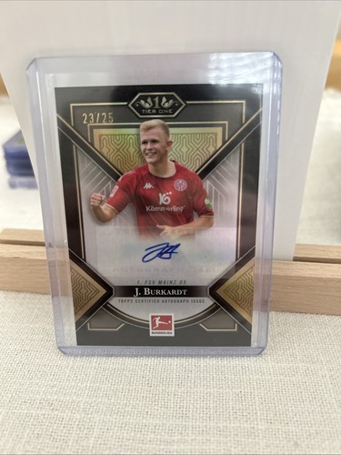 Jonathan Burkardt 2022 Topps Tier One /25