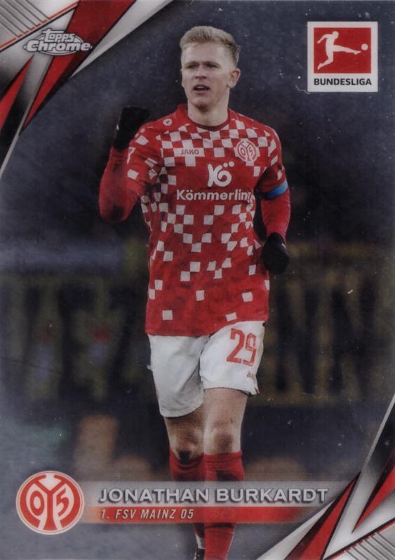 Jonathan Burkardt 2024 Topps Chrome Bundesliga