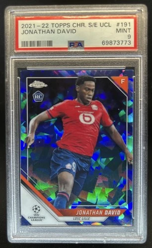 Jonathan David 2021 Topps Chrome Sapphire