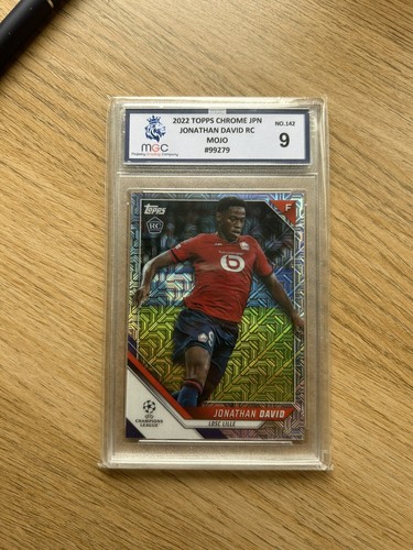 Jonathan David 2020 Topps Chrome Silver