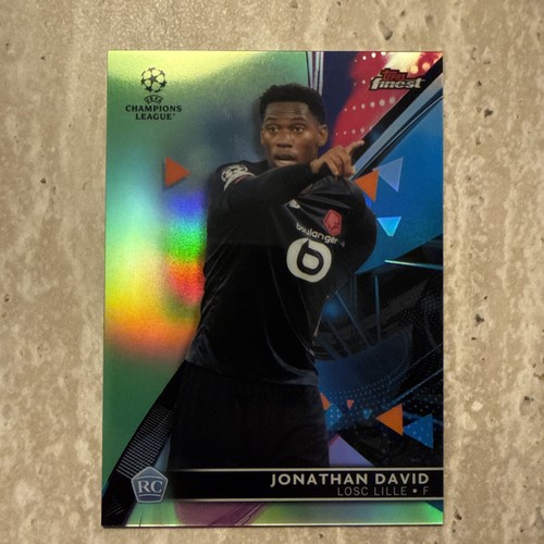 Jonathan David 2021 Topps Finest Green Refractor /99