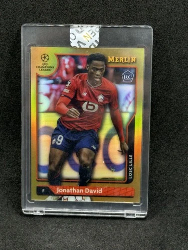 Jonathan David 2021 Topps Merlin Chrome Gold /50