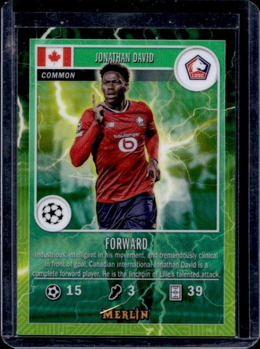 Jonathan David 2024 Topps Merlin Chrome MG-10