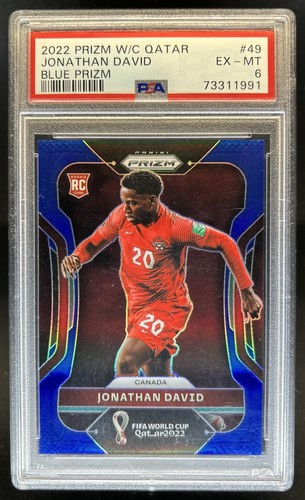 Jonathan David 2022 Panini Prizm Blue /299