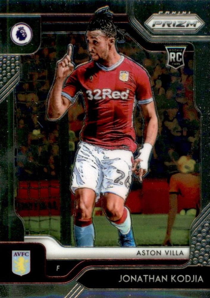 Jonathan Kodjia 2019 Panini Prizm Premier League 28