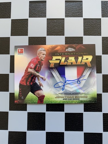 Jonathan Schmid 2019 Topps Chrome Bundesliga /50