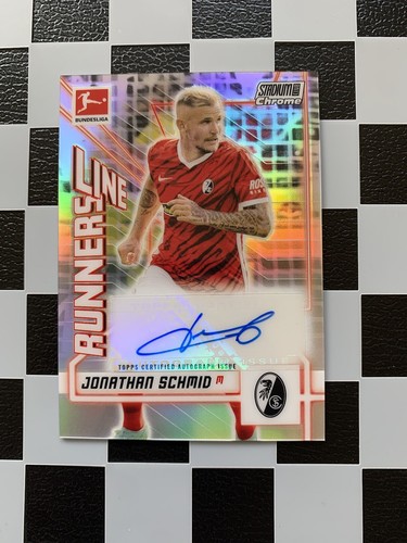 Jonathan Schmid 2021 Topps Stadium Club Chrome /70