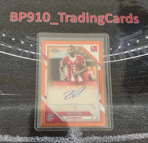 Jonathan Tah 2025 Topps Bundesliga Chrome /25