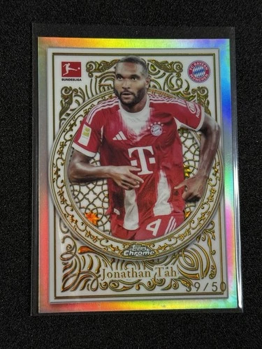 Jonathan Tah 2025 Topps Bundesliga Chrome /50