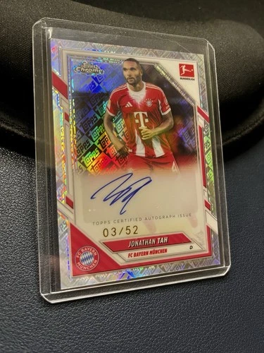 Jonathan Tah 2025 Topps Bundesliga Chrome /52