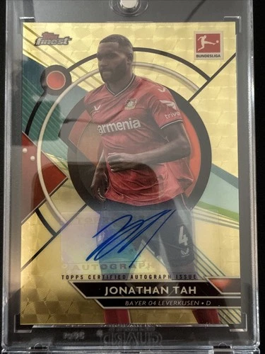 Jonathan Tah 2022 Topps Bundesliga Finest /1