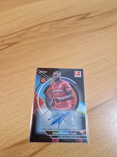 Jonathan Tah 2023 Topps Bundesliga Finest /150