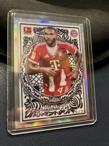 Jonathan Tah 2025 Topps Chrome