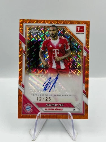 Jonathan Tah 2025 Topps Chrome Bundesliga /25
