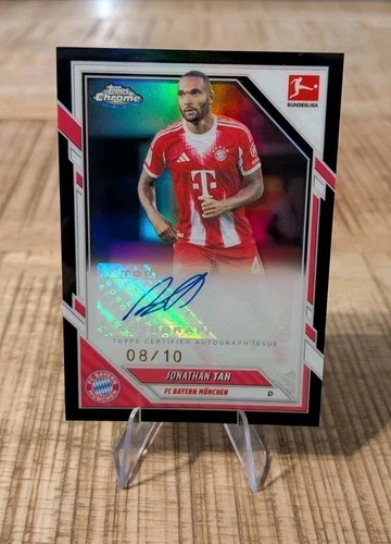Jonathan Tah 2025 Topps Chrome Bundesliga Black /10