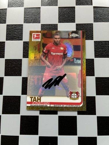 Jonathan Tah 2019 Topps Chrome Gold /50