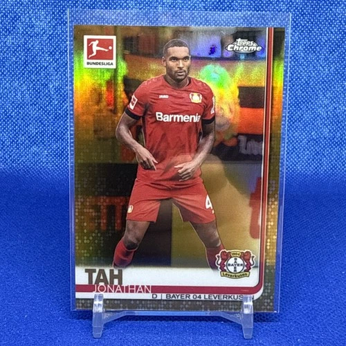 Jonathan Tah 2020 Topps Chrome Gold Refractor /50