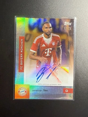 Jonathan Tah 2025 Topps FC Bayern München Team Set /25