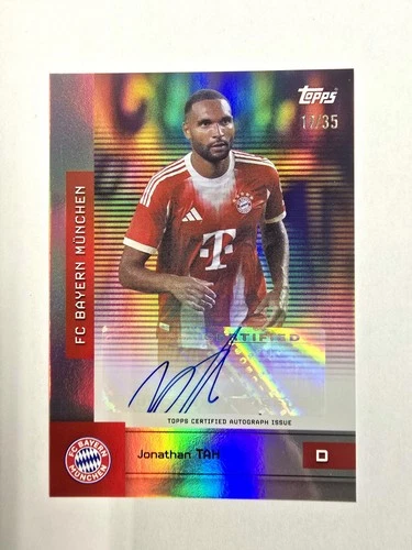 Jonathan Tah 2025 Topps FC Bayern München Team Set /35