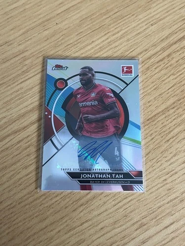 Jonathan Tah 2022 Topps Finest