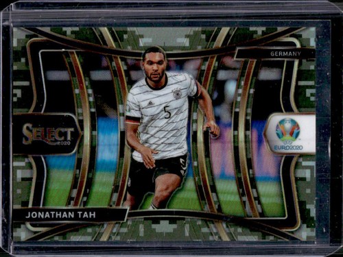 Jonathan Tah 2020 Panini Select Camo Prizm /49