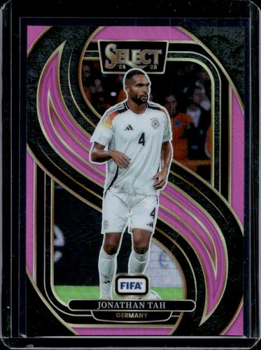 Jonathan Tah 2024 Panini Select FIFA Pink /59