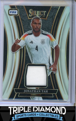 Jonathan Tah 2024 Panini Select Silver Prizm