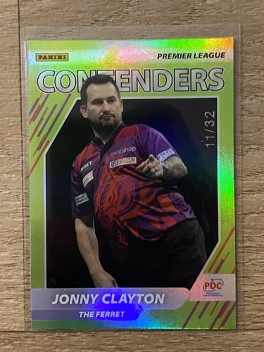 Jonny Clayton 2025 Panini Contenders /32