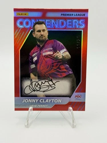 Jonny Clayton 2025 Panini PDC Premier League /25